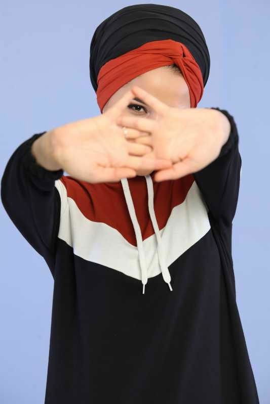 Tunik Pantolon Kombin Siyah - 02 6690 Siyah - 6690 SİYAH