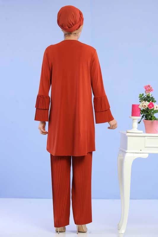 Tunik Pantolon Kombin Kiremit- 02 6699 Kiremit - 6699 KİREMİT