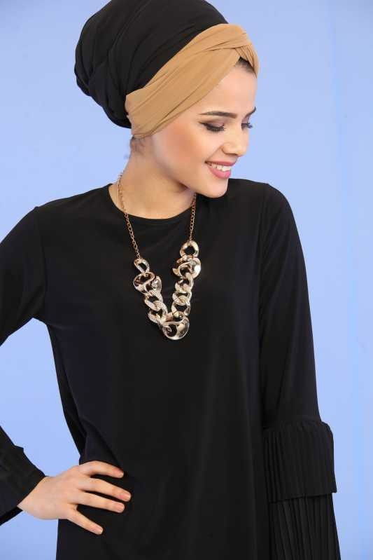 Tunik Pantolon Kombin Siyah - 02 6699 Siyah - 6699