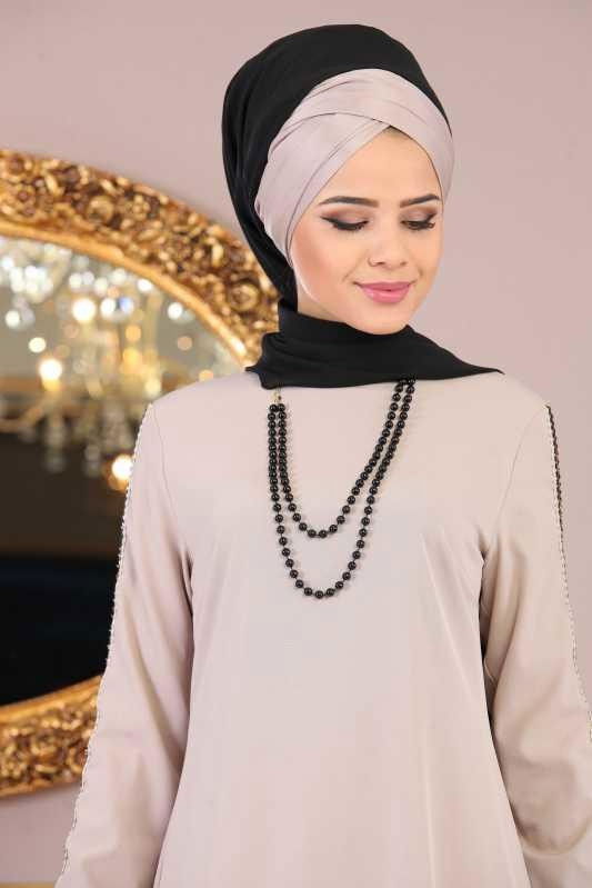 Tunik Pantolon Kombin Taş - 02 1085 Bej - 1085