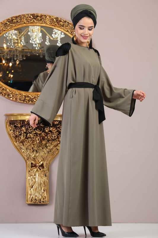 Elbise Siyah Haki - 1033 HAKİ