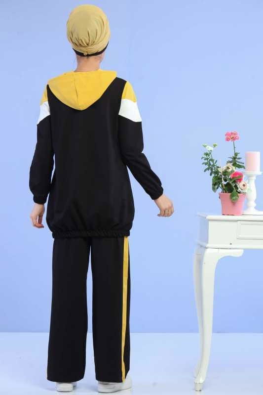 Tunik Pantolon Kombin Sarı - 02 6690 Sarı - 6690 Sarı