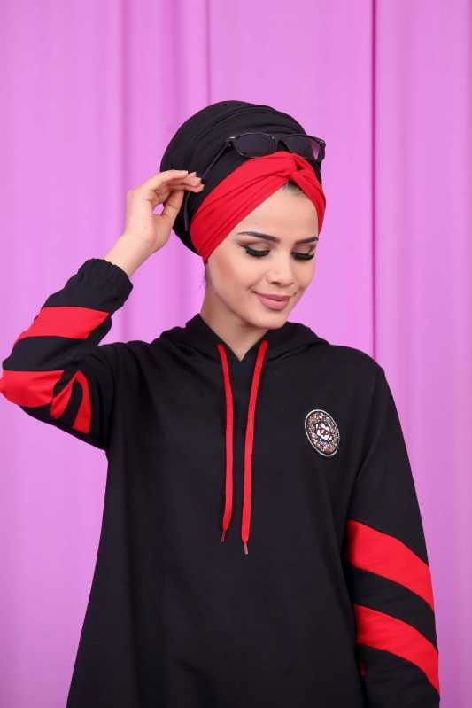 Tunik Pantolon Kombin Siyah - 02 6771 Siyah - 6771 SİYAH
