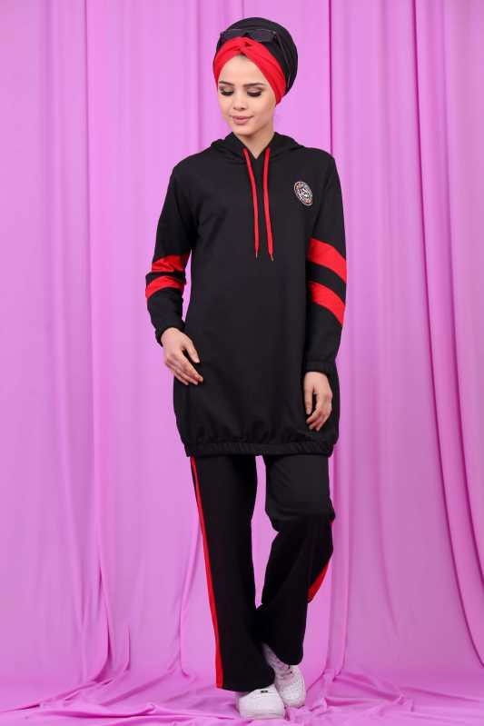 Tunik Pantolon Kombin Siyah - 02 6771 Siyah - 6771 SİYAH
