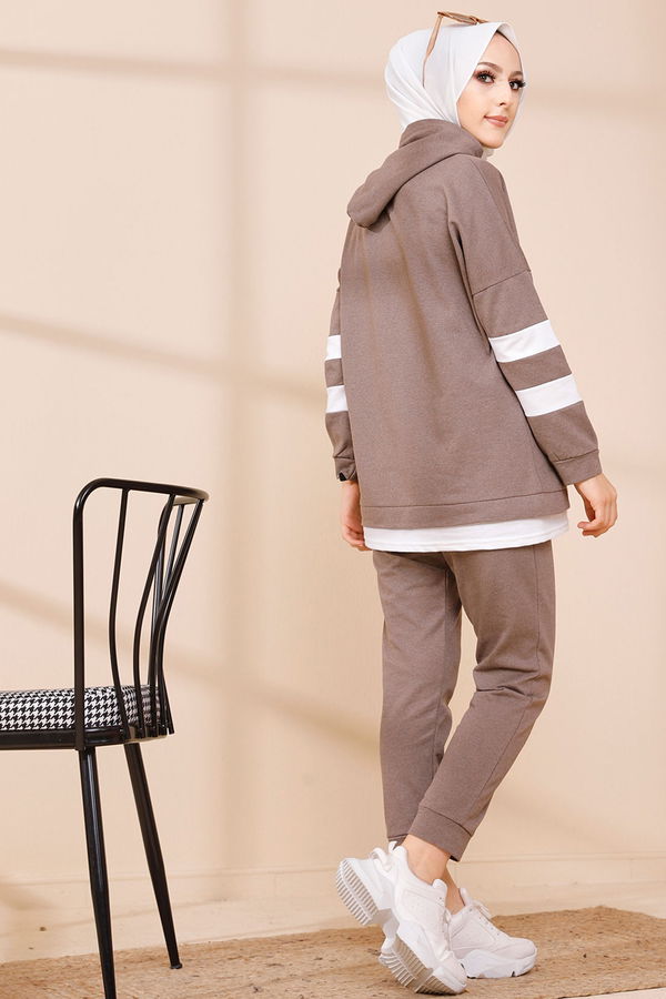 Tunik Pantolon Kahverengi - 3024 KAHVERENGİ