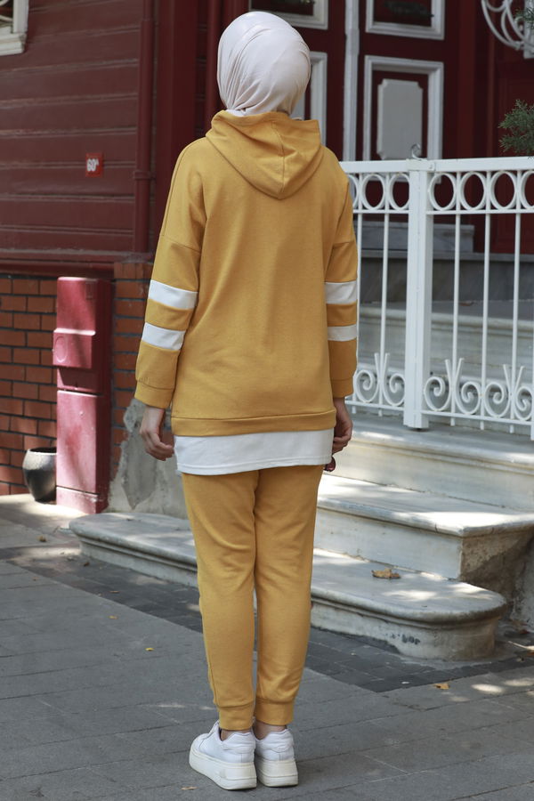 Tunik Pantolon Sarı - 3024 Sarı