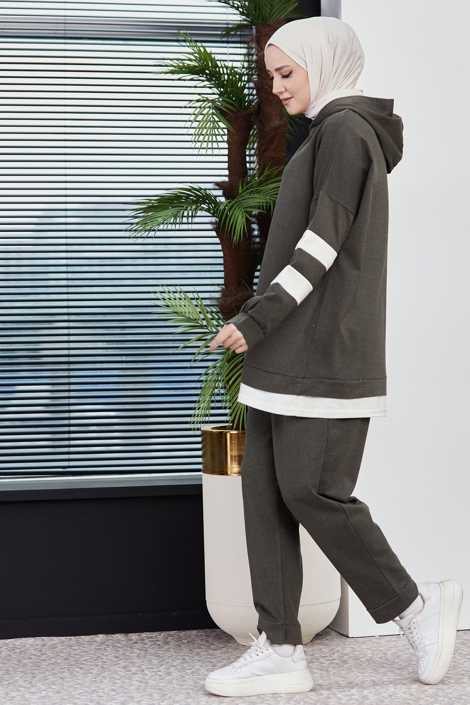 Tunik Pantolon Haki - 3024