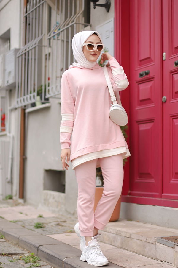 Tunik Pantolon Pembe - 3024