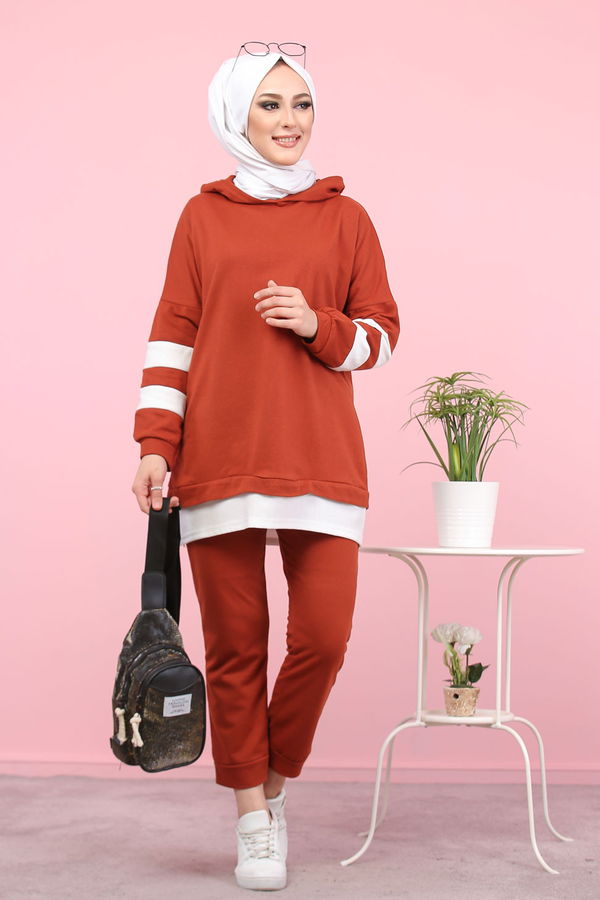 Tunik Pantolon Kiremit - 3024