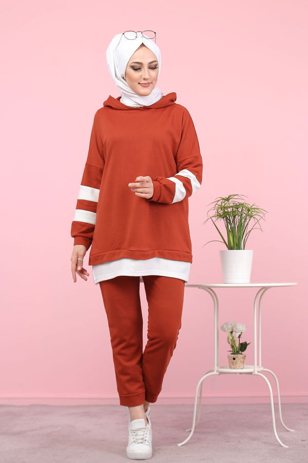 Tunik Pantolon Kiremit - 3024