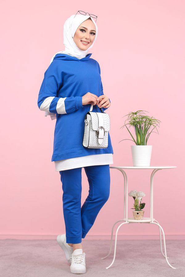 Tunik Pantolon Mavi - 3024 MAVİ