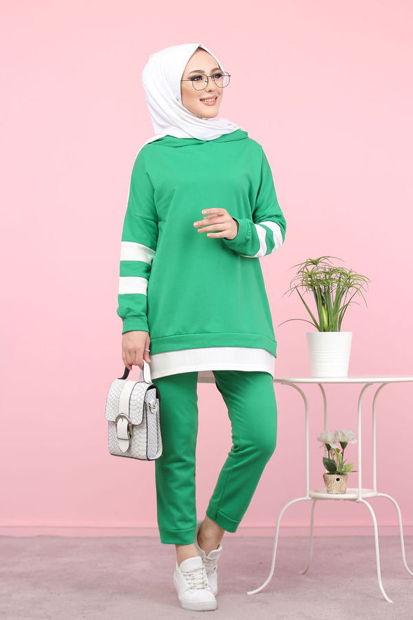 Tunik Pantolon Yeşil - 3024 YEŞİL
