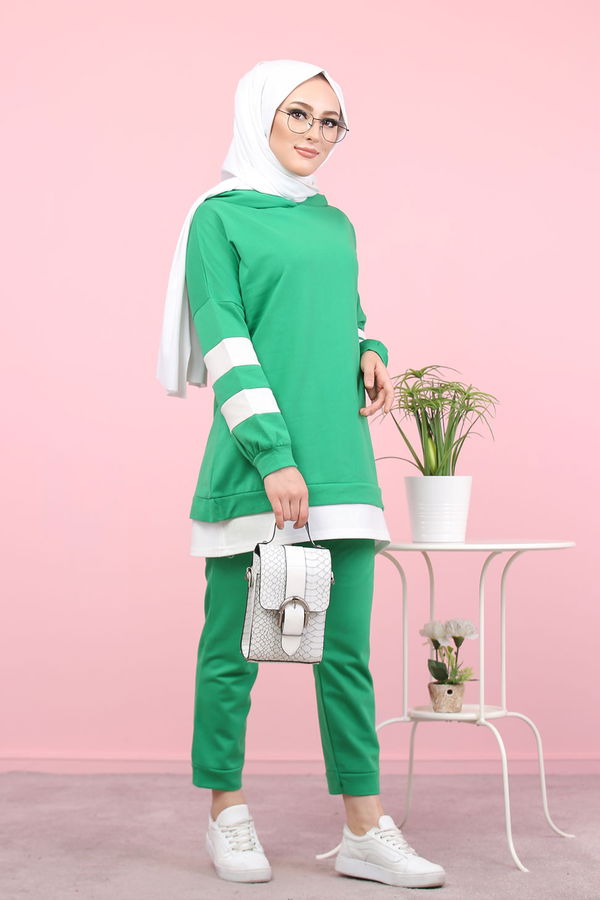 Tunik Pantolon Yeşil - 3024 YEŞİL