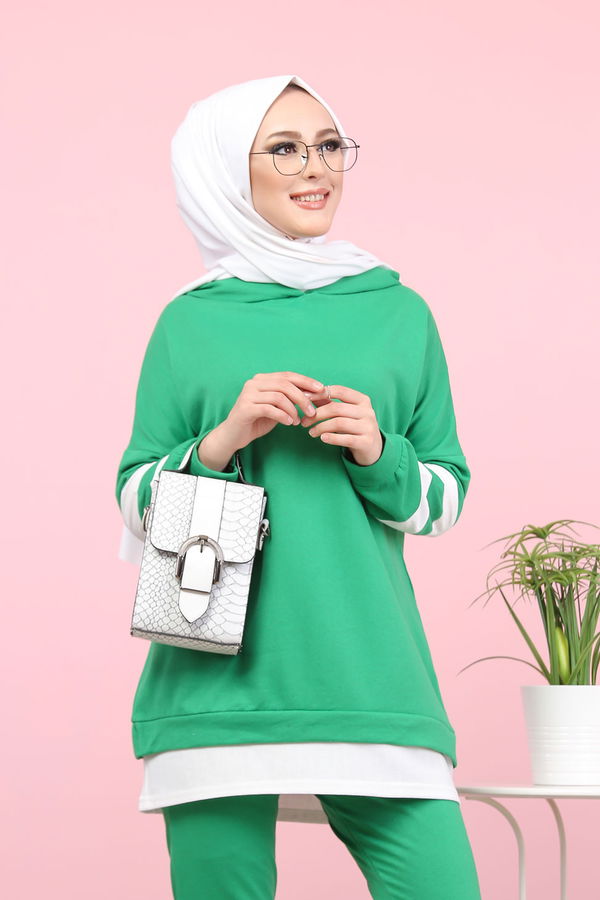 Tunik Pantolon Yeşil - 3024 YEŞİL