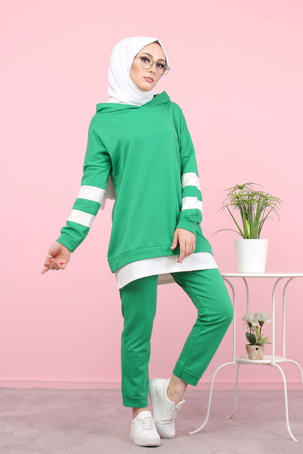 Tunik Pantolon Yeşil - 3024 YEŞİL