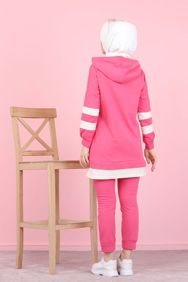 Tunik Pantolon Pembe - 3024 PEMBE