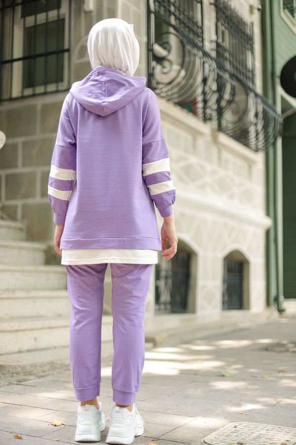 Tunik Pantolon Lila - 3024 LİLA