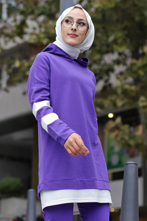 Tunik Pantolon Mor - 3024 MOR