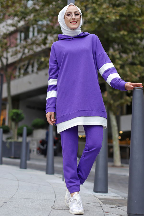 Tunik Pantolon Mor - 3024 MOR