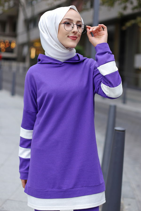 Tunik Pantolon Mor - 3024 MOR