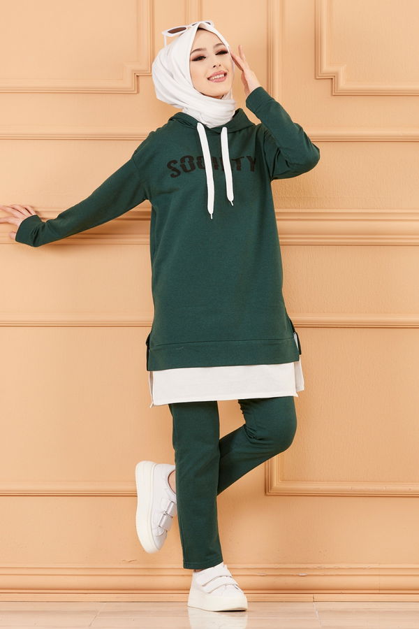 TUNIK PANTOLON Yeşil - 3553