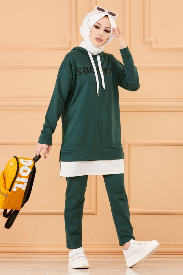 TUNIK PANTOLON Yeşil - 3553