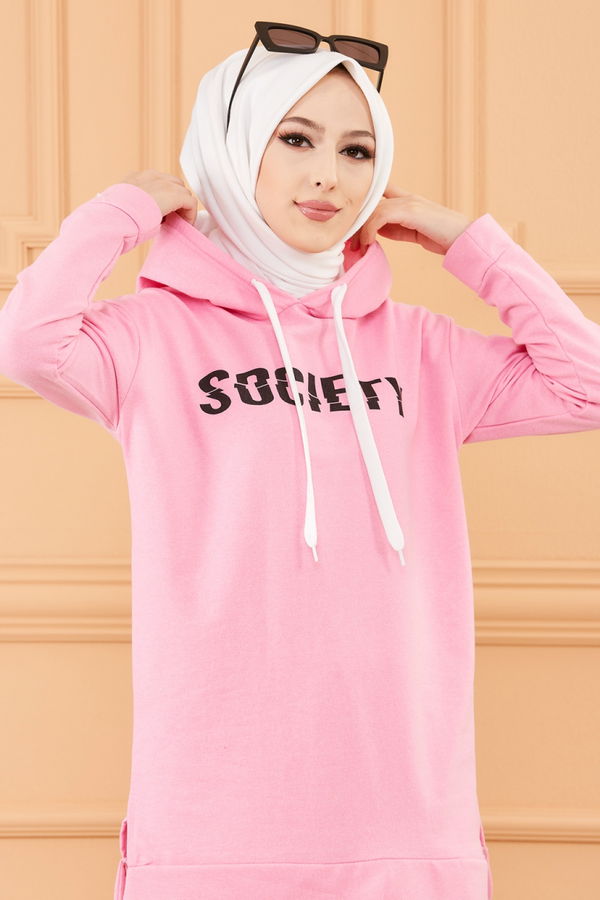 TUNIK PANTOLON Pembe - 3553