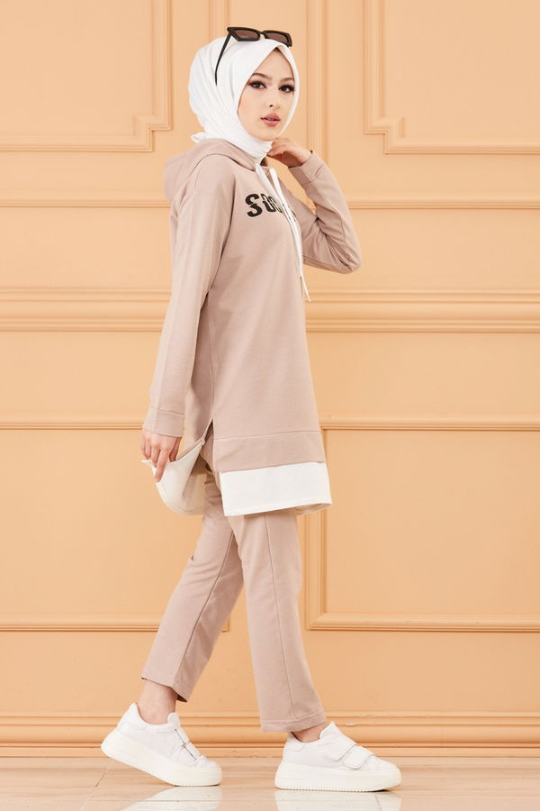 TUNIK PANTOLON Bej - 3553