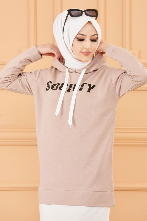 TUNIK PANTOLON Bej - 3553