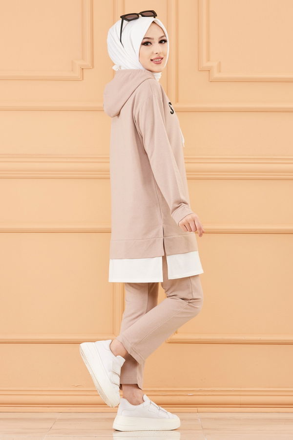 TUNIK PANTOLON Bej - 3553