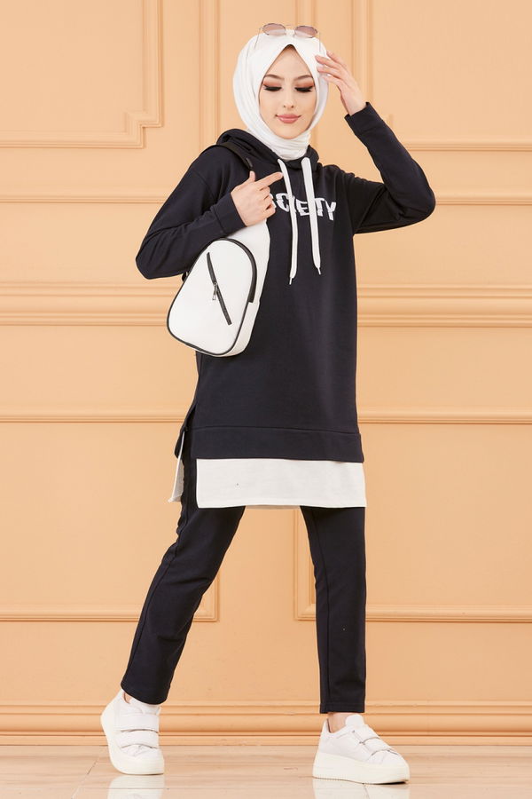 TUNIK PANTOLON Lacivert - 3553 LACİVERT