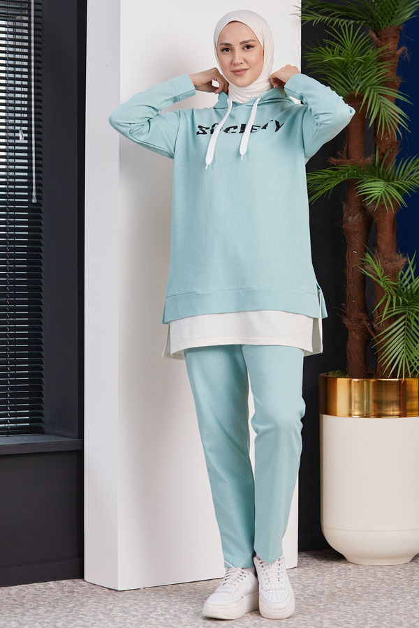TUNIK PANTOLON Yeşil - 3553 YEŞİL