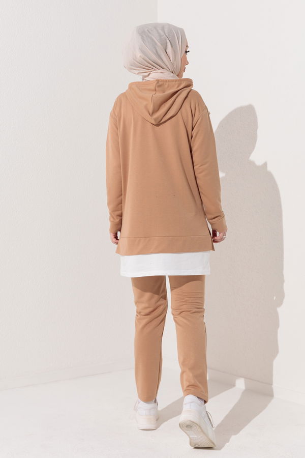 TUNIK PANTOLON Vizon - 3553
