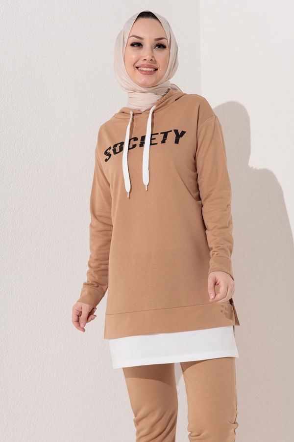 TUNIK PANTOLON Vizon - 3553