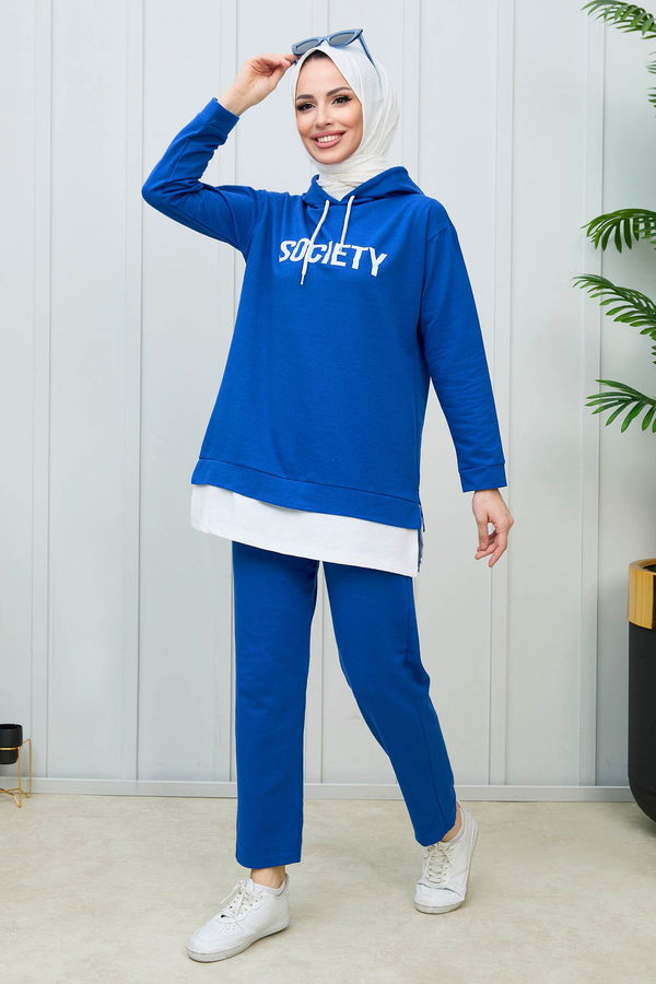 TUNIK PANTOLON Mavi - 3553