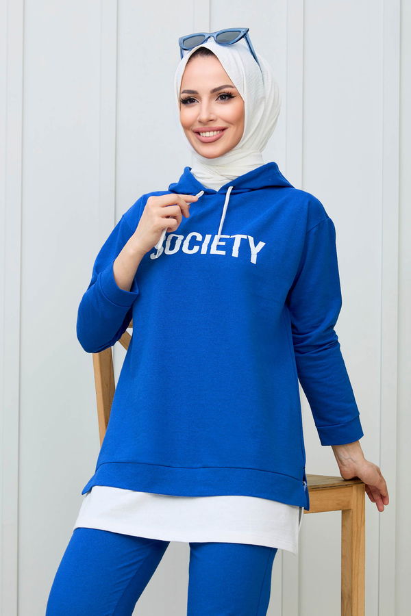 TUNIK PANTOLON Mavi - 3553