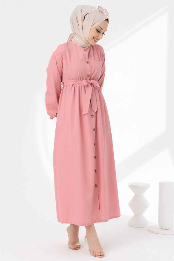 Elbise Pembe - 3558
