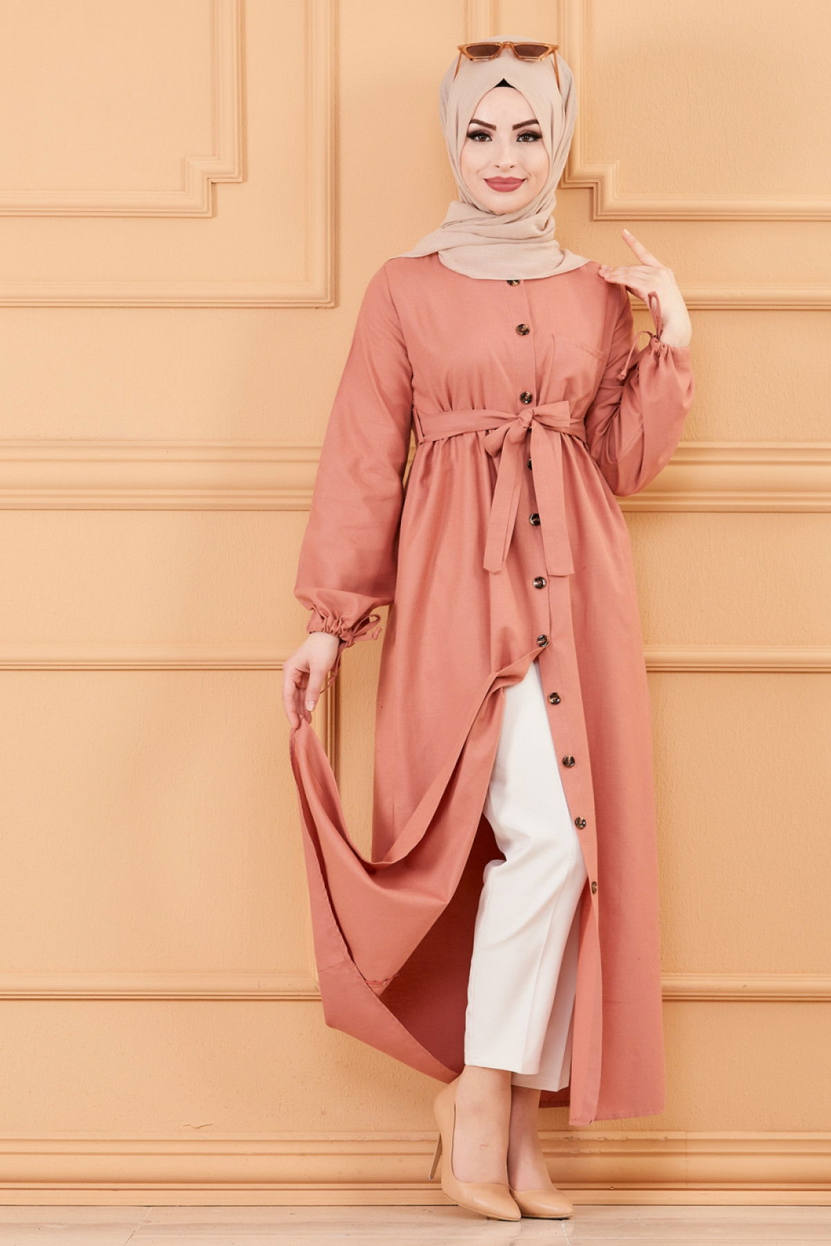 Elbise Pembe - 3558