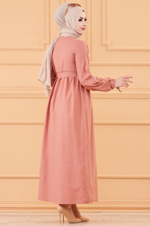 Elbise Pembe - 3558