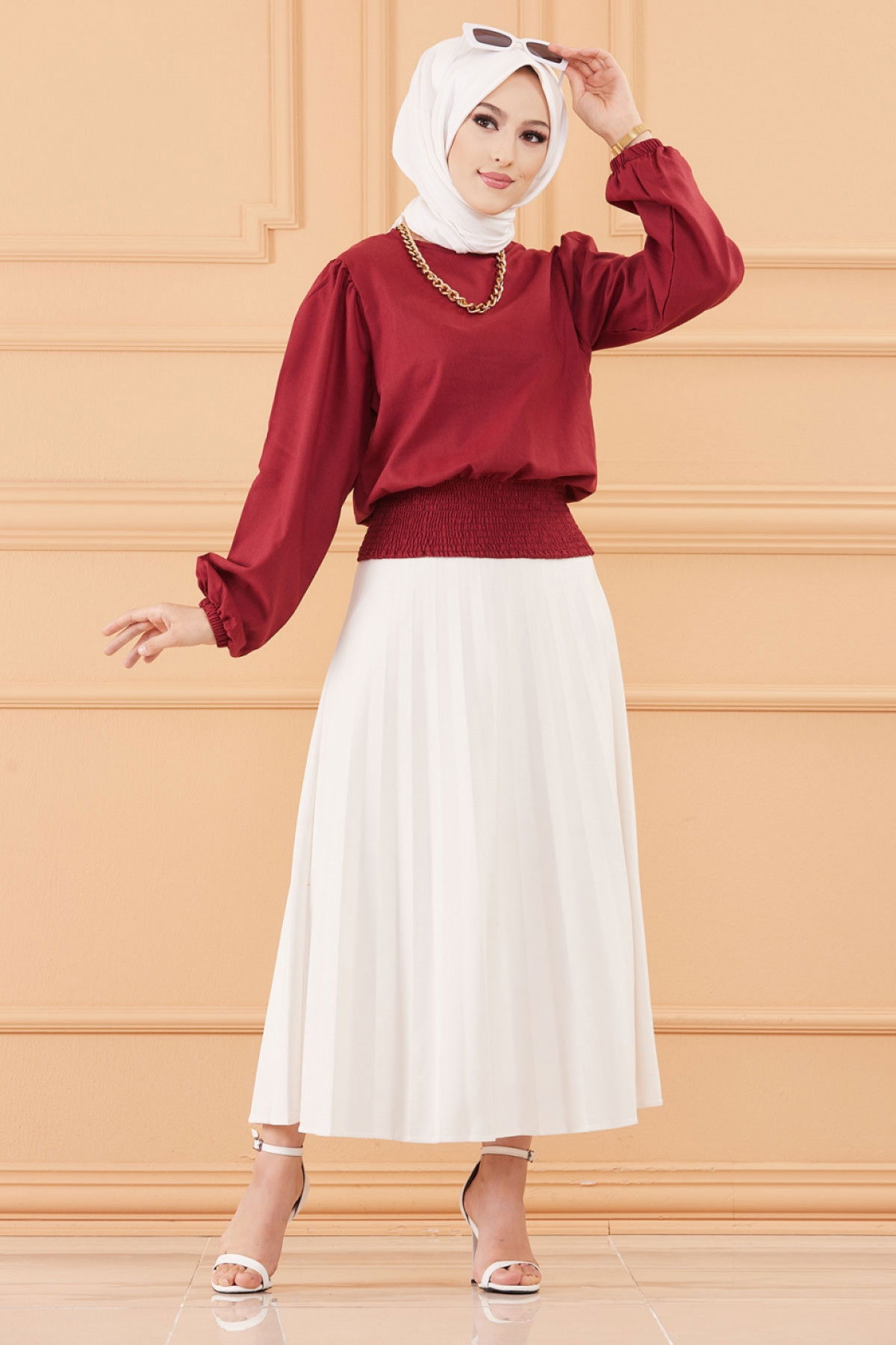 Bluz Bordo - 3603 BORDO