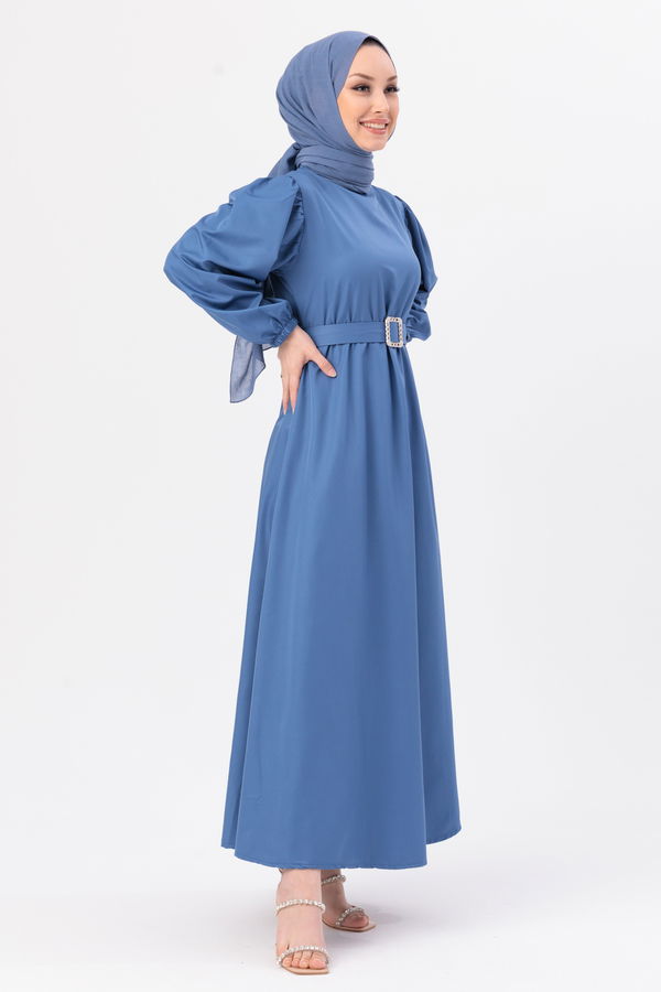 Elbise Mavi - 3999 MAVİ