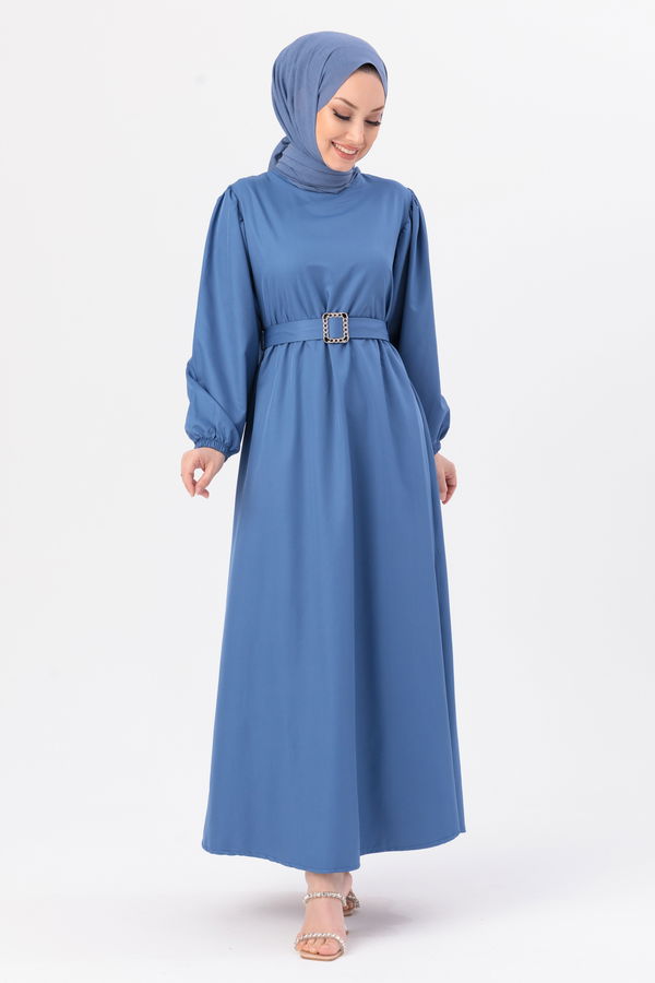Elbise Mavi - 3999 MAVİ