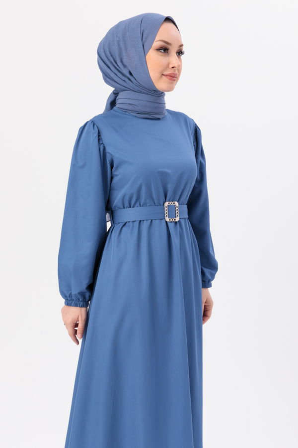 Elbise Mavi - 3999 MAVİ