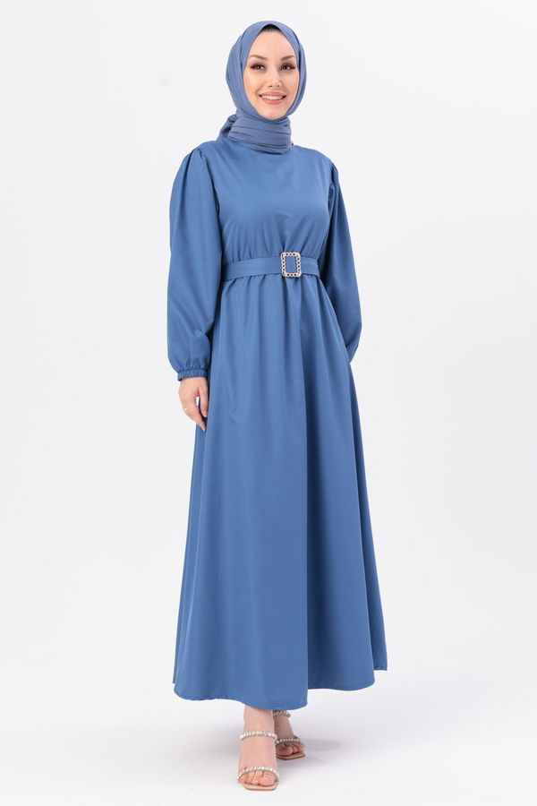 Elbise Mavi - 3999 MAVİ