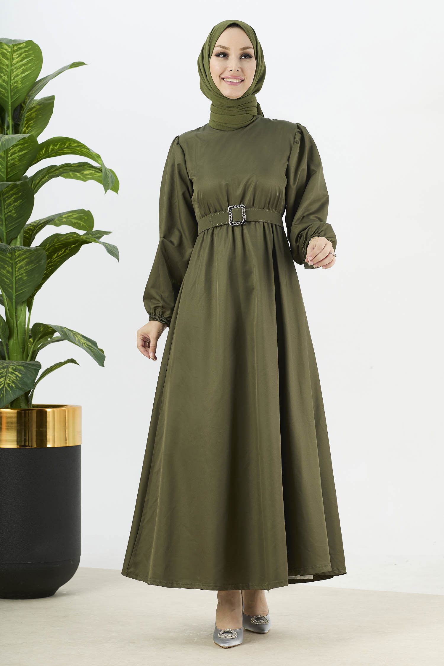 Elbise Haki - 3999
