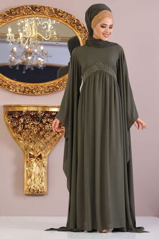 Elbise Siyah Haki - 1078 HAKİ