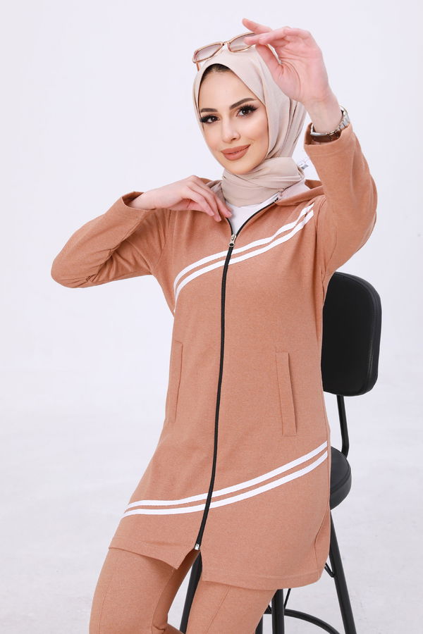 TUNIK PANTOLON Taba - 4117