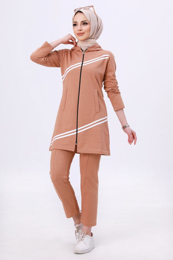 TUNIK PANTOLON Taba - 4117