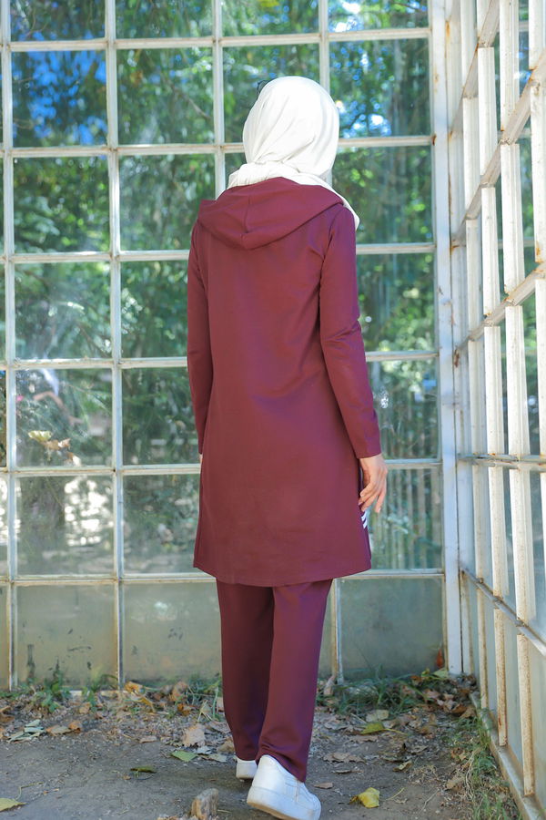 TUNIK PANTOLON Bordo - 4117