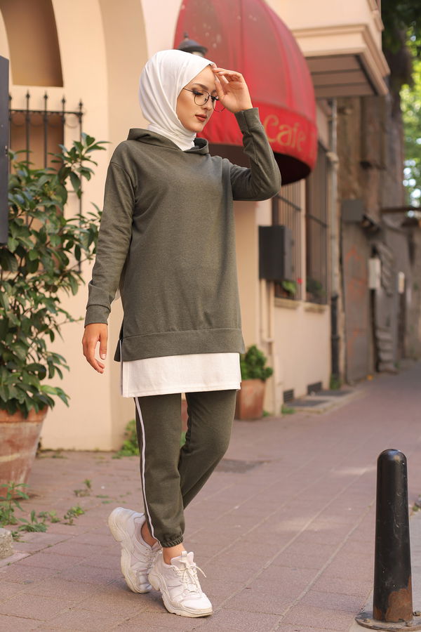 TUNIK PANTOLON Haki - 8330